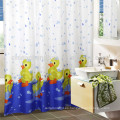 Venta al por mayor de cortinas de ducha personalizadas de color verde azulado